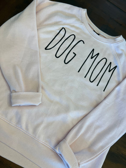 Dog mom crewneck sweatshirt