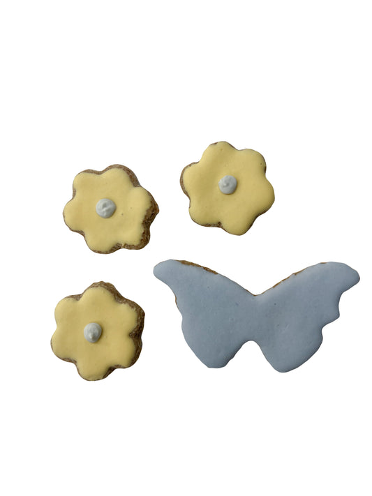 flower butterfly set